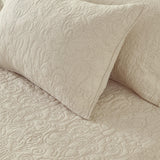 Patina Vie Maison Quilts & Comforters 100% Cotton Quilt Set with Boho Stitched Detail