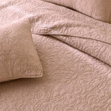 Patina Vie Maison Quilts & Comforters 100% Cotton Quilt Set with Boho Stitched Detail