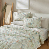 Patina Vie Maison Quilts & Comforters Coastal Inspired Reversible Quilt Set with Shams
