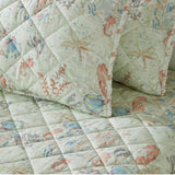 Patina Vie Maison Quilts & Comforters Coastal Inspired Reversible Quilt Set with Shams