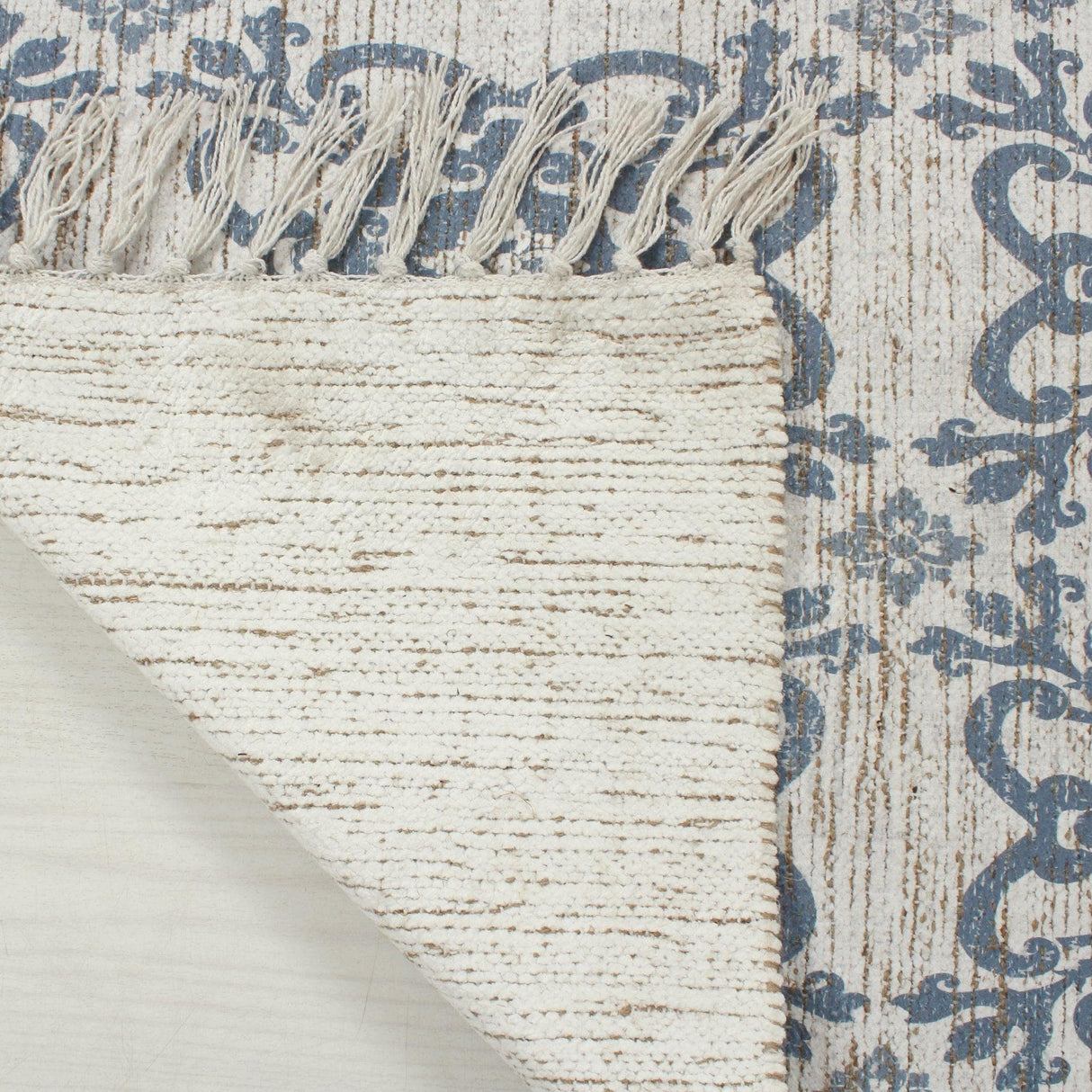 Patina Vie Maison Rugs Hand Tufted Boho Accent Rug with Tassels