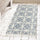 Patina Vie Maison Rugs 2' x 5' / Blue / Tan Floral Hand Tufted Boho Accent Rug with Tassels