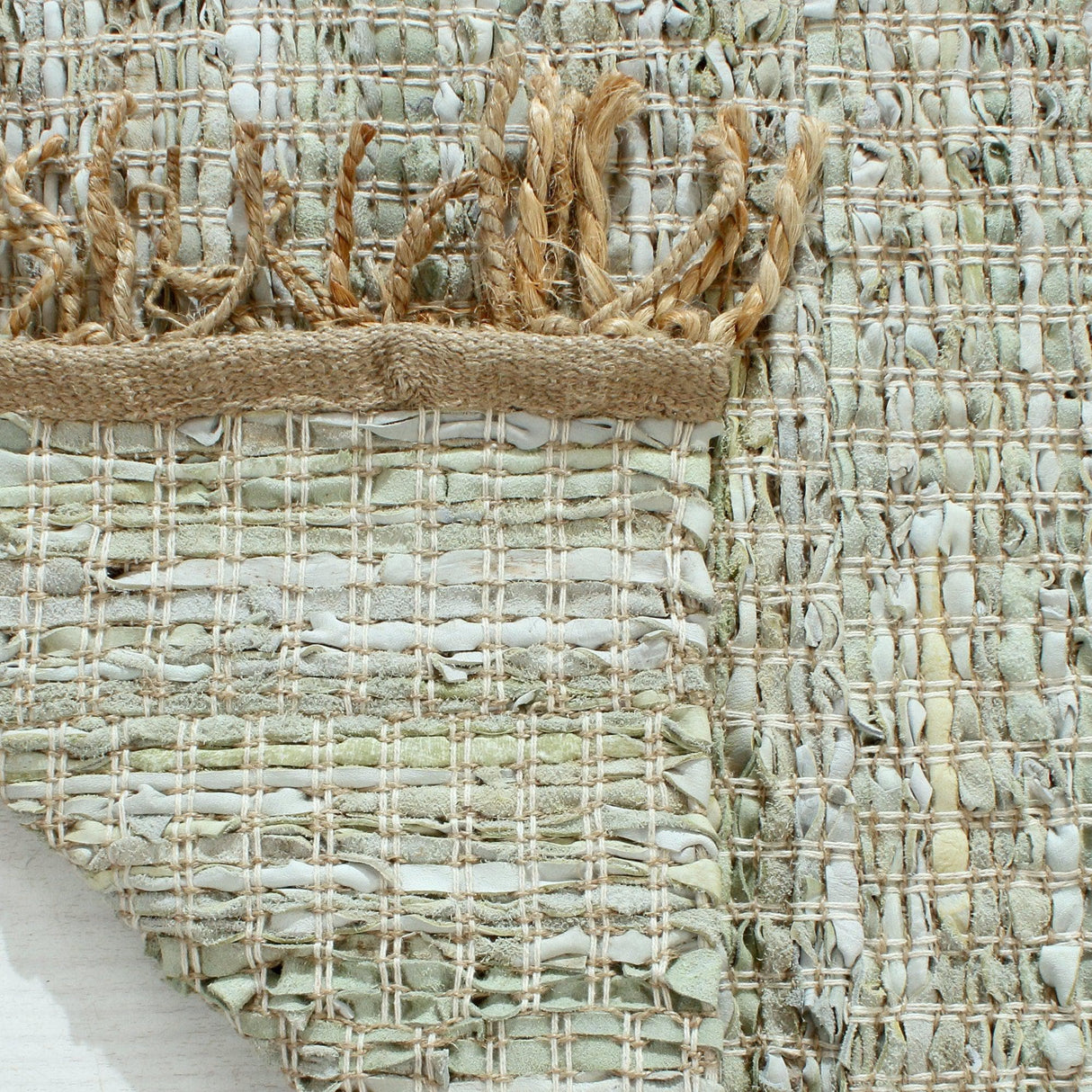 Patina Vie Maison Rugs Hand Tufted Boho Accent Rug with Tassels