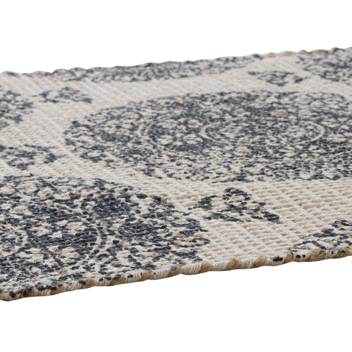 Patina Vie Maison Rugs Hand Tufted Cotton/Jute Flatweave Boho Rug