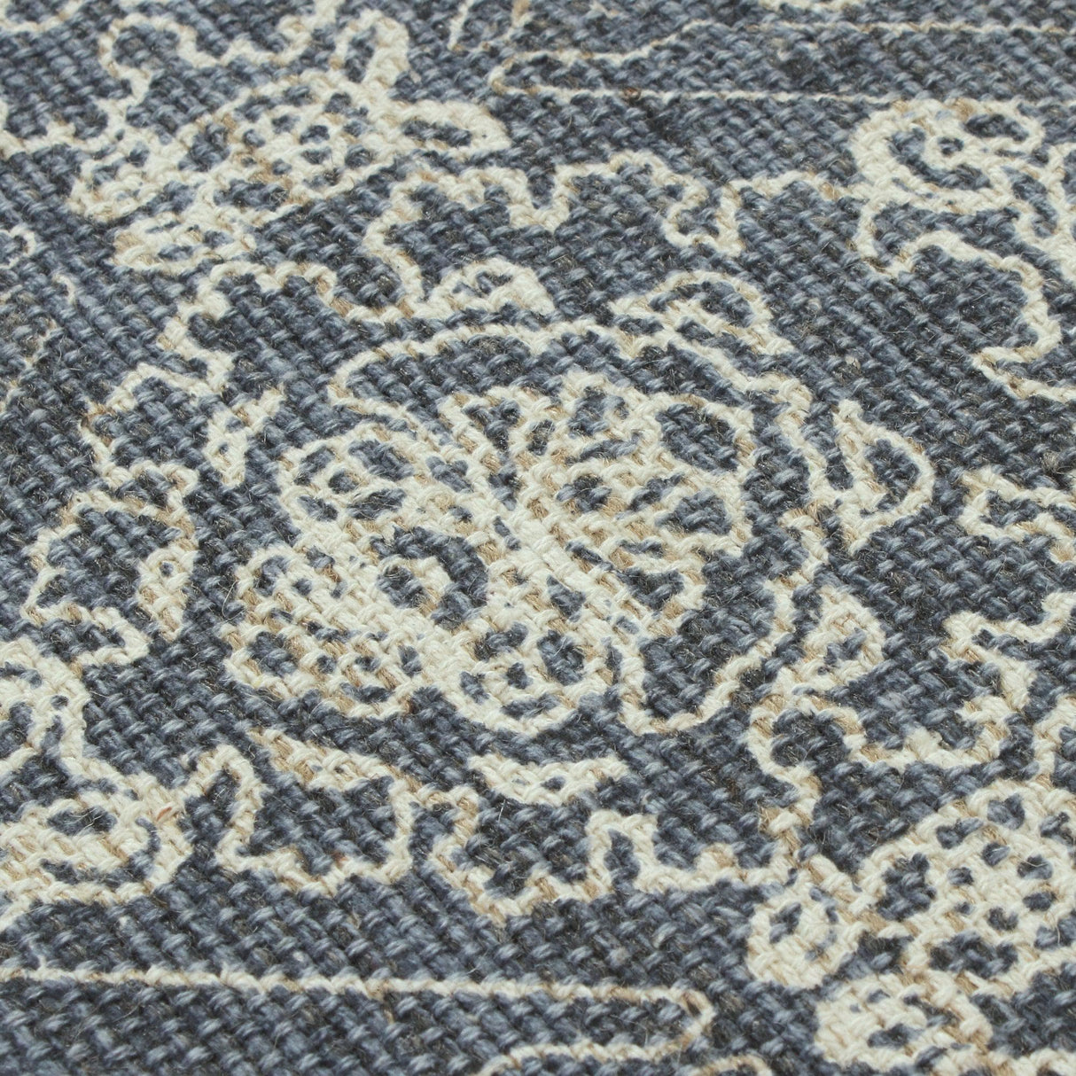 Patina Vie Maison Rugs Hand Tufted Cotton/Jute Flatweave Boho Rug