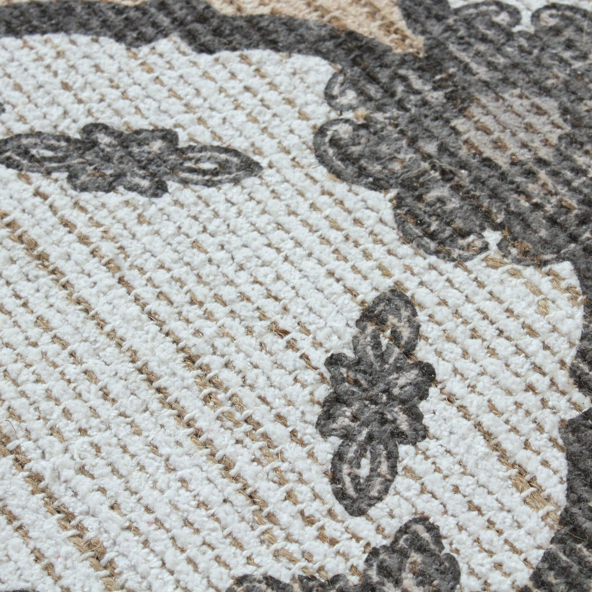 Patina Vie Maison Rugs Hand Tufted Cotton/Jute Flatweave Boho Rug