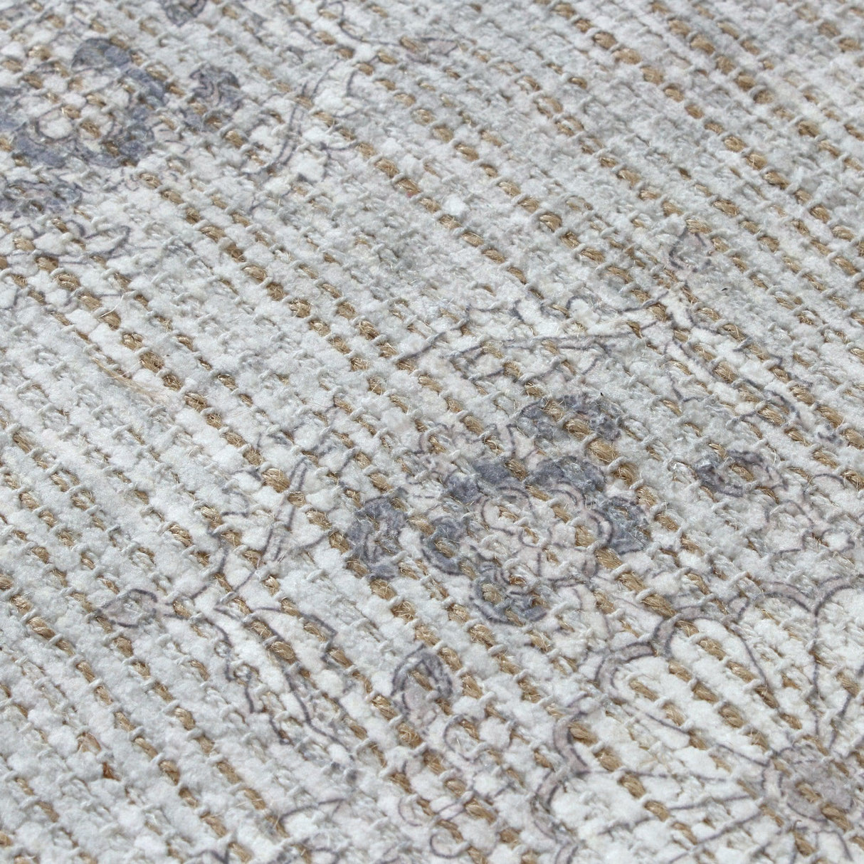 Patina Vie Maison Rugs Hand Tufted Cotton/Jute Flatweave Boho Rug