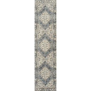 Pavel Distressed Medallion Low - Pile Machine - Washable Runner Rug - Tuesday Morning - Runner Rugs