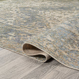 Pavel Distressed Medallion Low - Pile Machine - Washable Runner Rug - Tuesday Morning - Runner Rugs