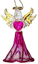 Crystal Birthstone Angel Ornament - June