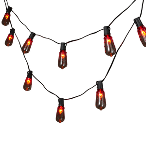Halloween 10 Light 'Bloody' Flicker Flame Light Set