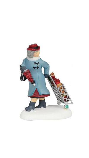 Department 56 Busy City Sidewalks - 4 Piece Set