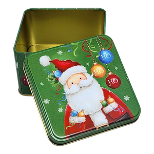 Jolly Santa Treat Tin - 4 Inch