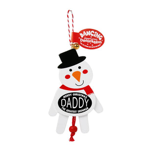 Dancing Wooden Ornament (Family) -