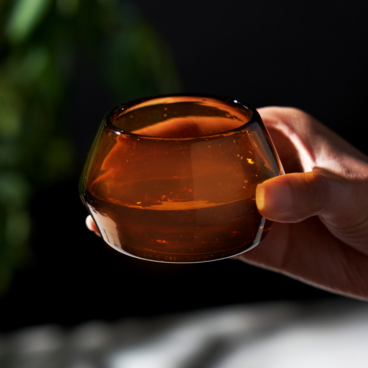 Tequila copita glass in amber viski®