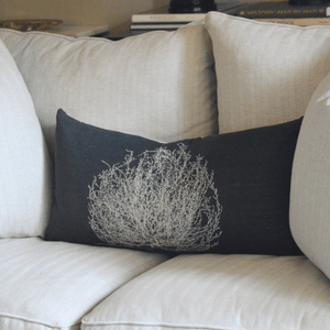 Peacock Alley Reversible Wool Throw Pillow 14 X 30 Tumbleweed Pattern - Tuesday Morning - Throw Pillows