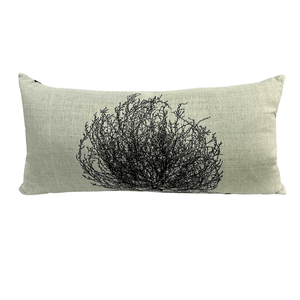 Peacock Alley Reversible Wool Throw Pillow 14 X 30 Tumbleweed Pattern - Tuesday Morning - Throw Pillows