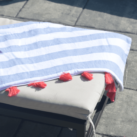 Peacock alley seagrass beach towel - Tuesday Morning - Beach Towels