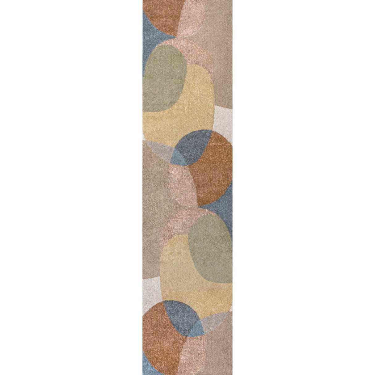 Pebble Geometric Contemporary Machine - Washable Runner Rug - Tuesday Morning - Runner Rugs