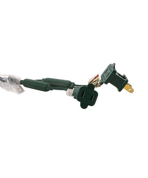 50-Light 5mm Warm White LED Green Wire Light Set