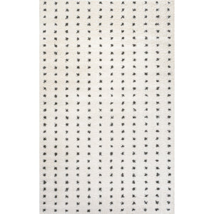 Pele Modern Geometric Dot Shag Area Rug - Tuesday Morning - Area Rugs