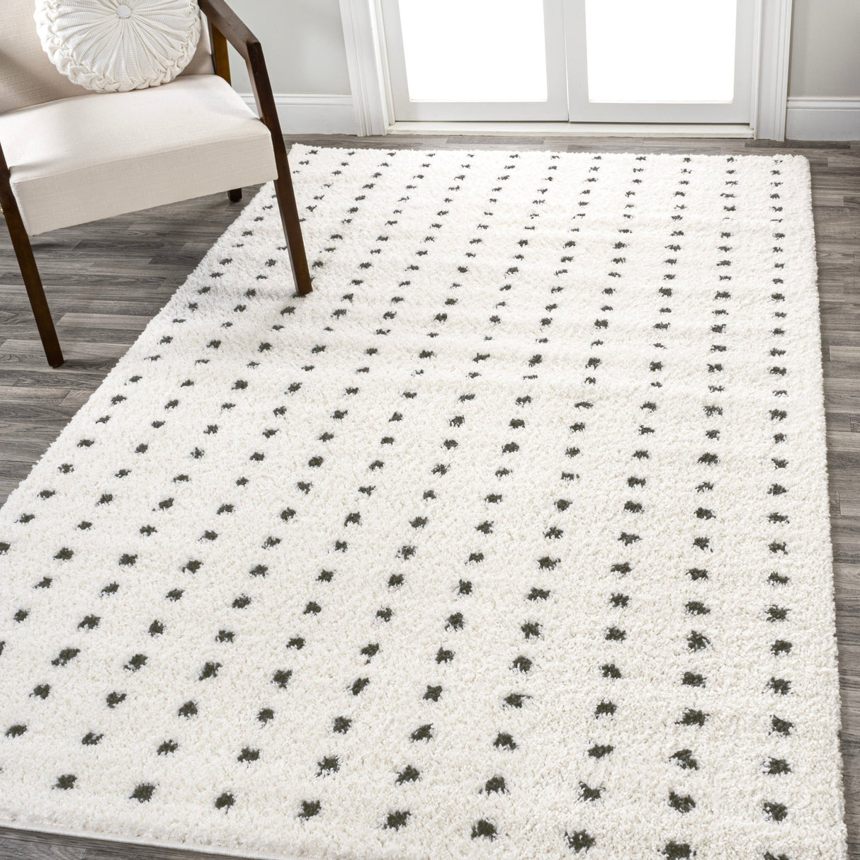 Pele-Modern-Geometric-Dot-Shag-Area-Rug-Area-Rugs