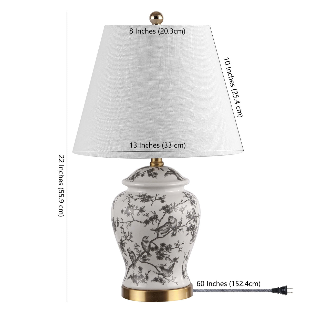 Penelope chinoiserie classic led table lamp - Tuesday Morning - Table Lamps