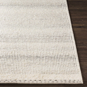 Penticton Cream Flat Woven Wool Rug