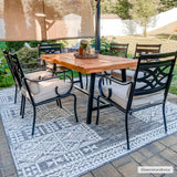 Luddenham Textured Outdoor Rug - Clearance