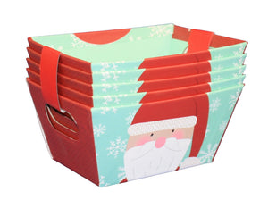 Small Rectangular Tray 5-Pack - Seasons Greetings