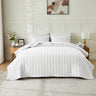 Gauze-Inspired Texture Quilt Set - Wave Stitch Collection