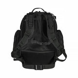 Phil & Jack Dad Diaper Bag Backpack, Baby Diaper Bag with Changing Station, Tactical Military Style, Womens Mens Diaper Bag (Black)