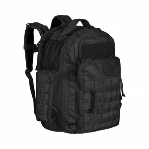 Phil & Jack Dad Diaper Bag Backpack, Baby Diaper Bag with Changing Station, Tactical Military Style, Womens Mens Diaper Bag (Black)