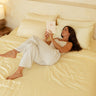 Organic Bamboo Sateen Duvet Cover Set
