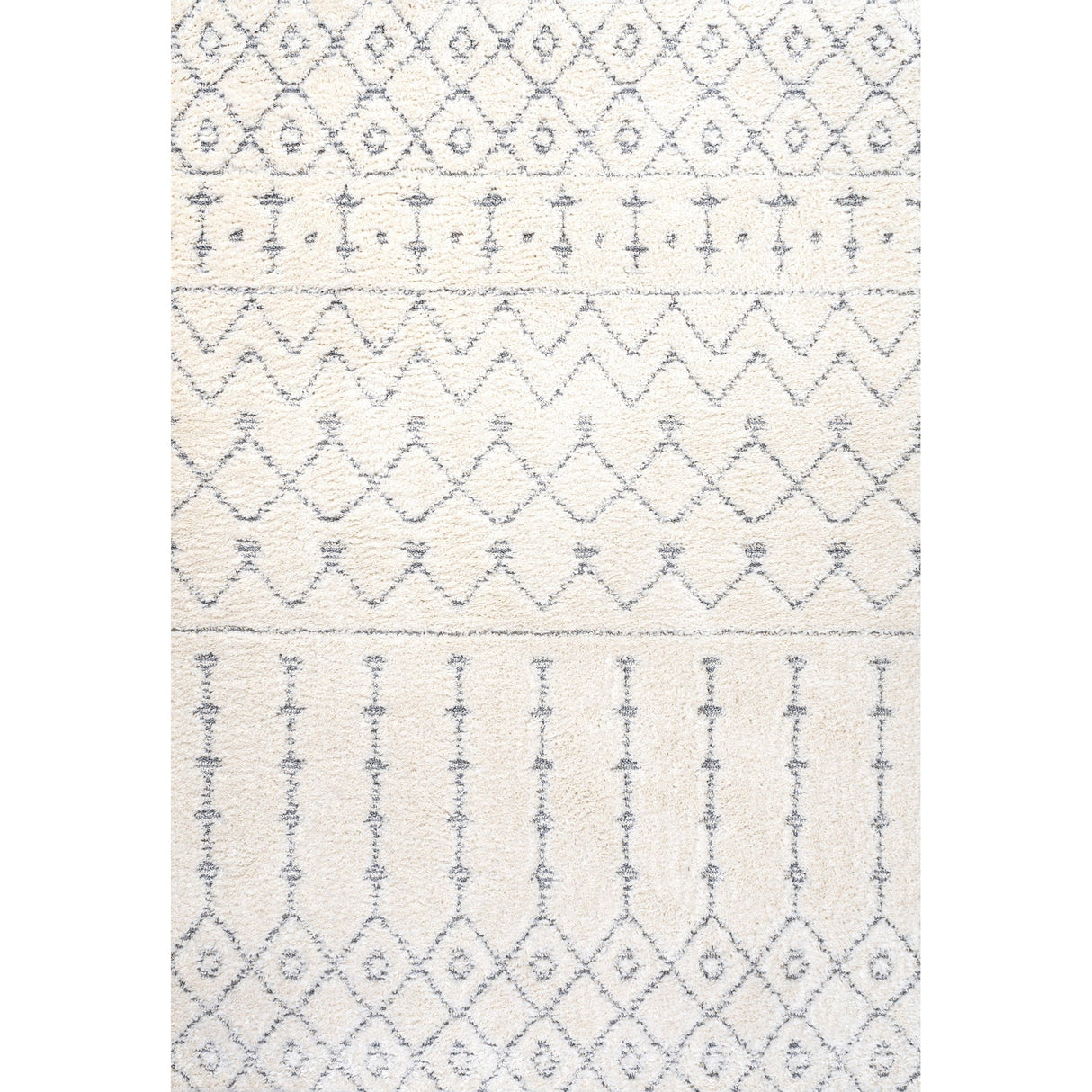 Pia Moroccan Trellis Plush Carved Area Rug - Tuesday Morning - Area Rugs