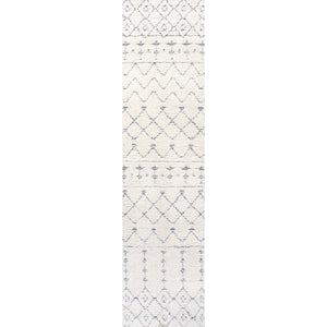 Pia Moroccan Trellis Plush Carved Runner Rug - Tuesday Morning - Runner Rugs