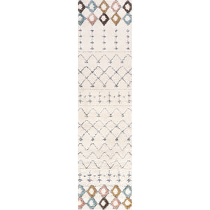 Pia Moroccan Trellis Plush Carved Runner Rug - Tuesday Morning - Runner Rugs