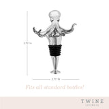 Octopus bottle stopper by twine®