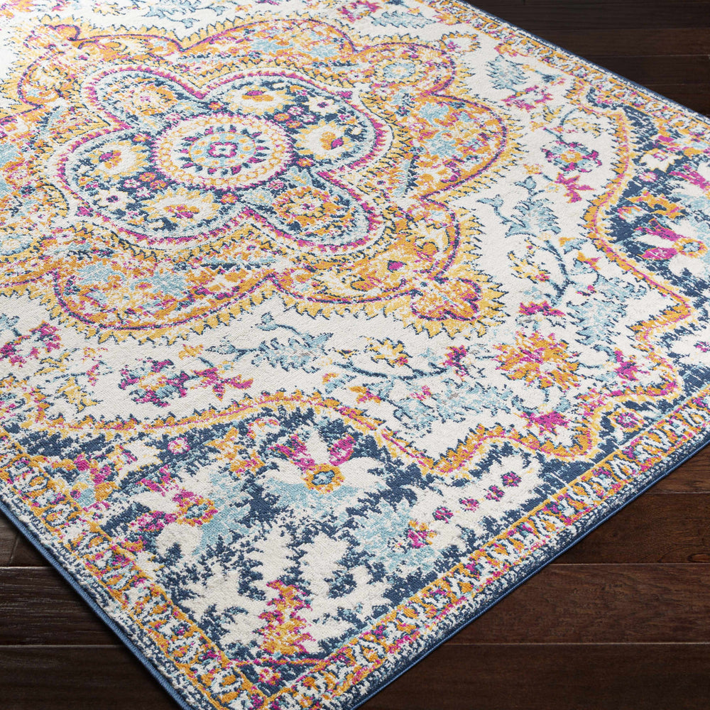 Pimperne Traditional Medallion Area Rug