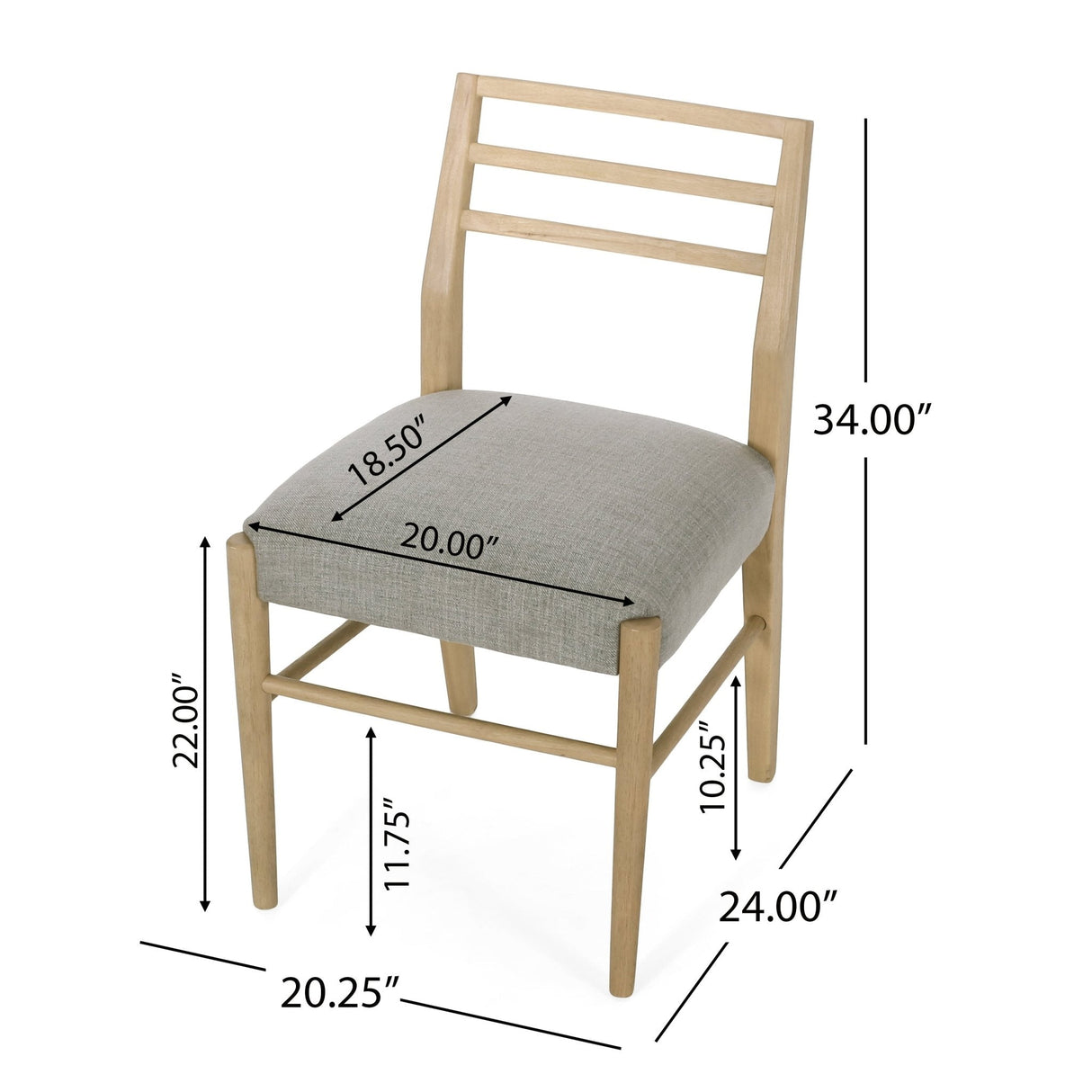 Pinnacle Dining Chair Set of 2 - Dining Chairs