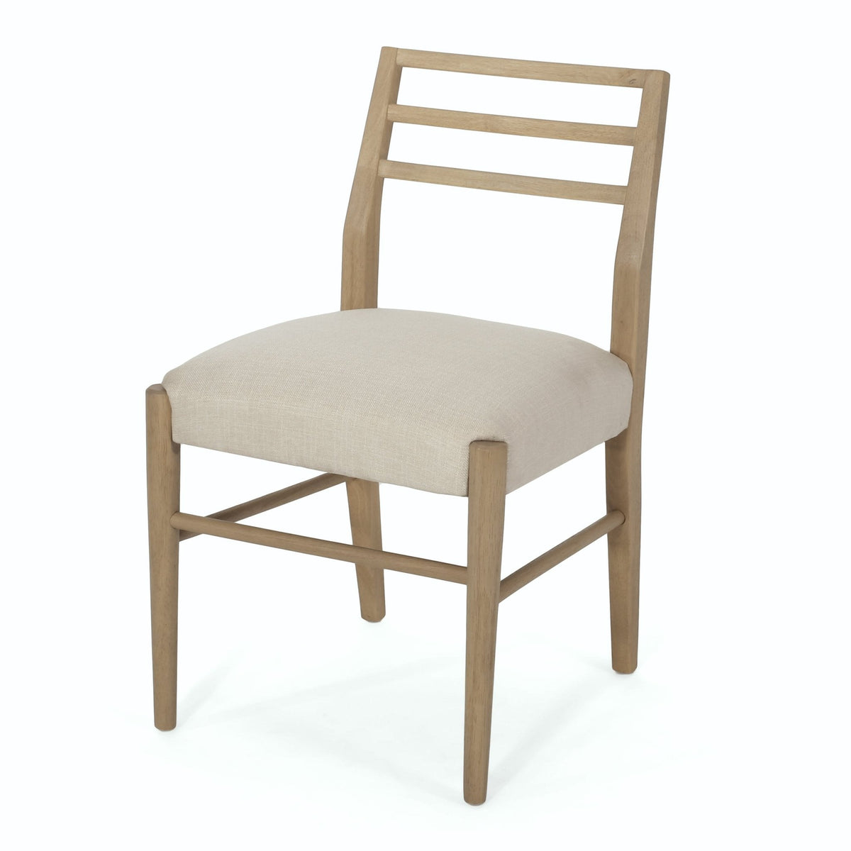 Pinnacle Dining Chair Set of 2 with Upholstered Seat - Beige or Grey