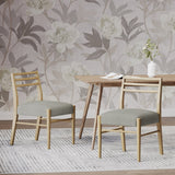 Pinnacle Dining Chair Set of 2 by GigaTech in Beige or Grey