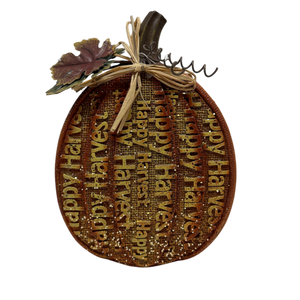 Happy Harvest Autumn Pumpkin