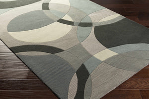 Rilton Gray Wool Carpet