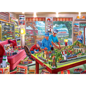 Lionel Trains - The Boy's Playroom 1000 Piece Puzzle