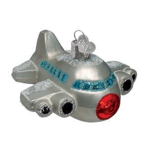 Old World Christmas Airplane