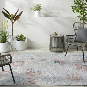 Piers Light Slate Area Rug