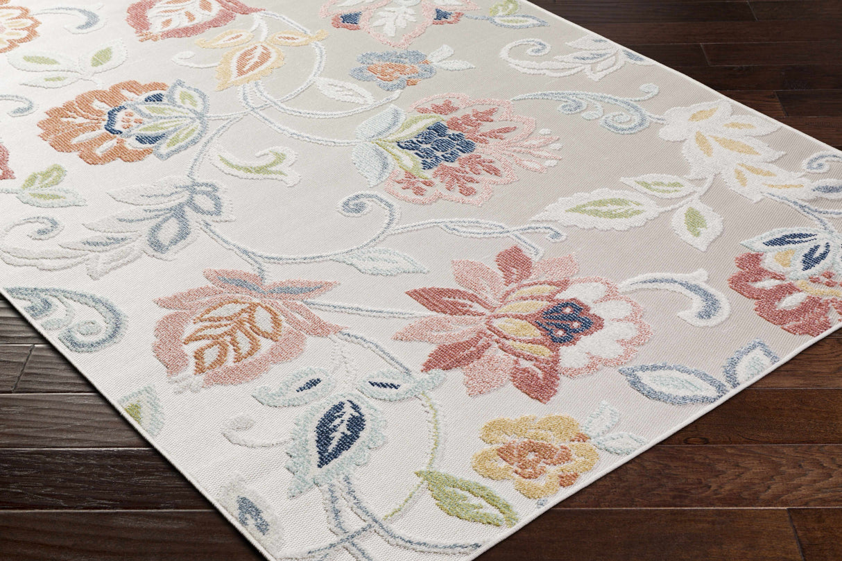 Piers Light Slate Area Rug