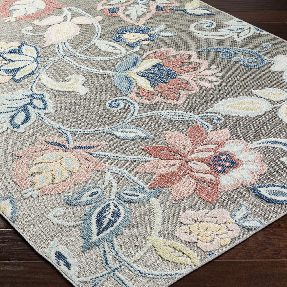 Piers Gray Area Rug