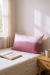 Linen Lumbar Ombre Throw Pillow